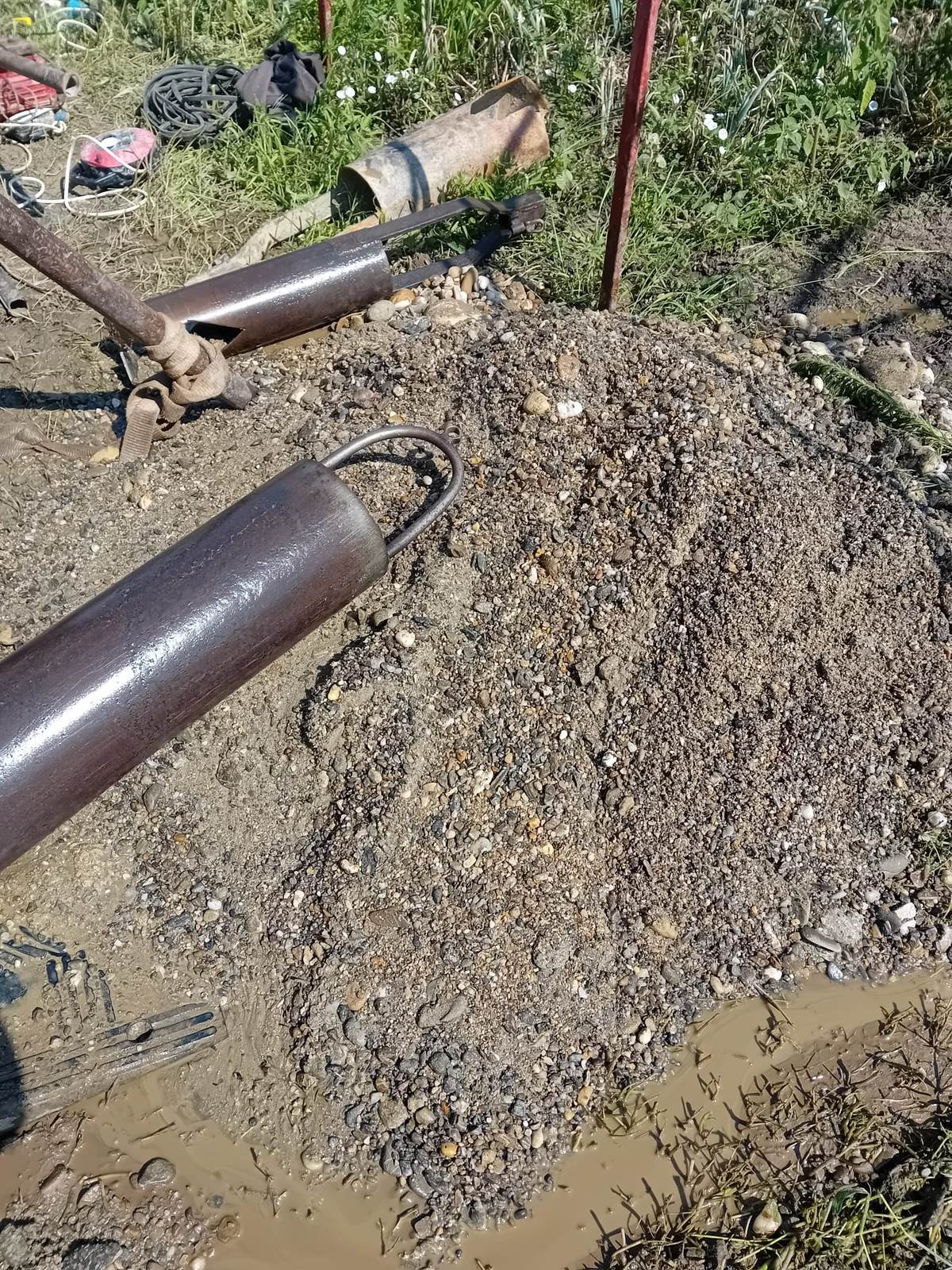 Tubaj și pietriș filtrant